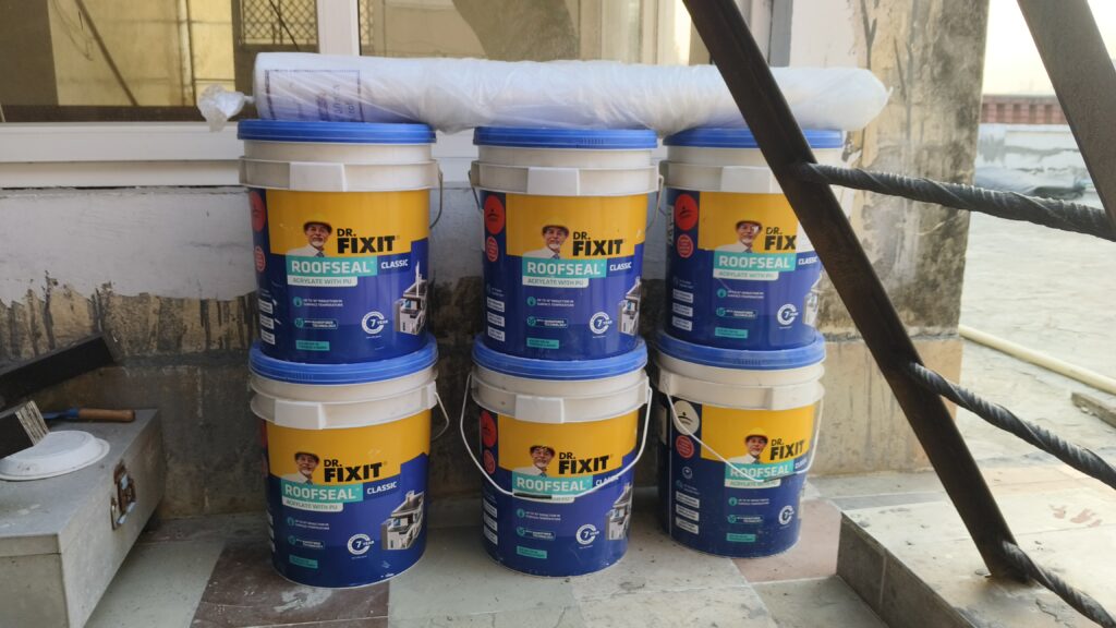 Waterproofing materials Dr Fixit solutions