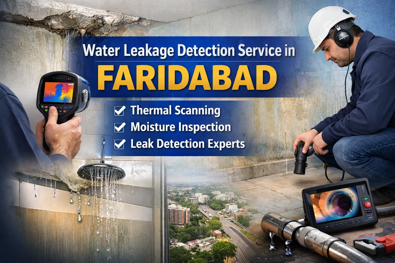 Water Leakage Detection Service in Faridabad | Thermal Scanner ...