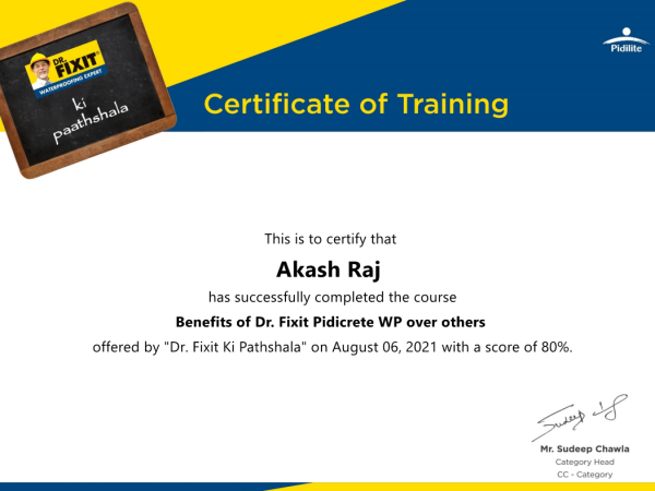 Dr fixit Training and certificates (2)