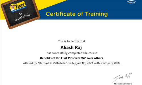 Dr fixit Training and certificates (2)