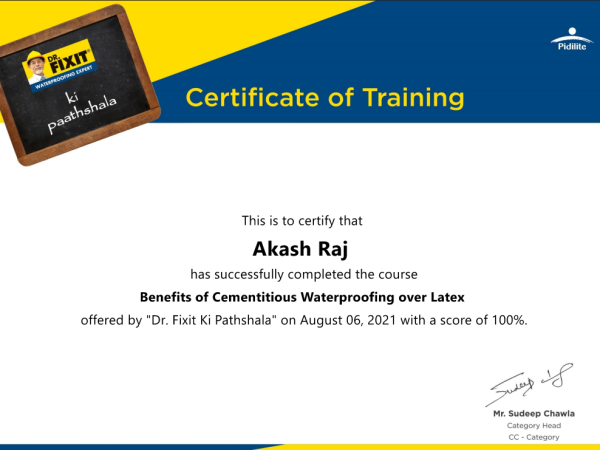 Dr fixit Training and certificates (4)